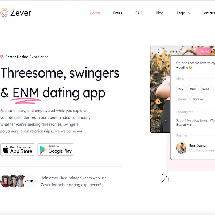 zever Homepage